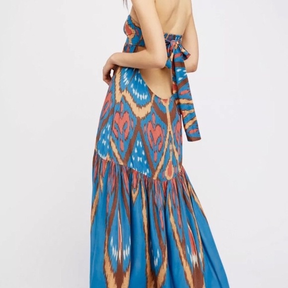 FREE PEOPLE Boho Maxi Dress Size Medium NWT - Picture 2 of 4